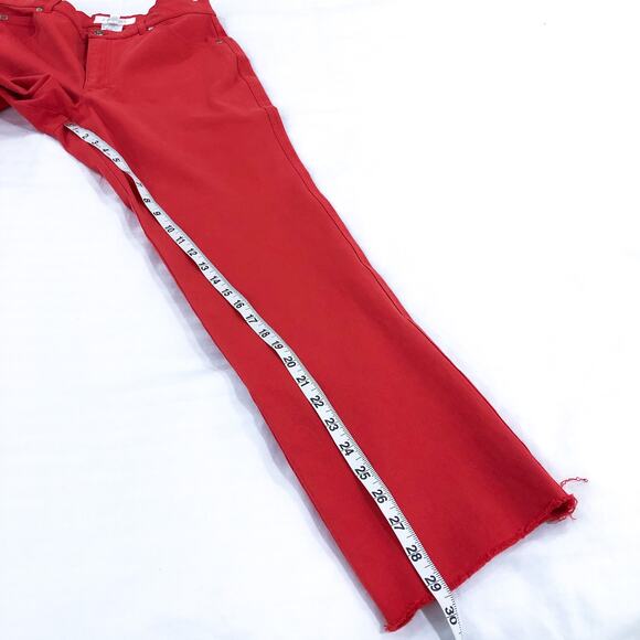 Escada Coral Raw Hem Denim Pants - Picture 12 of 14